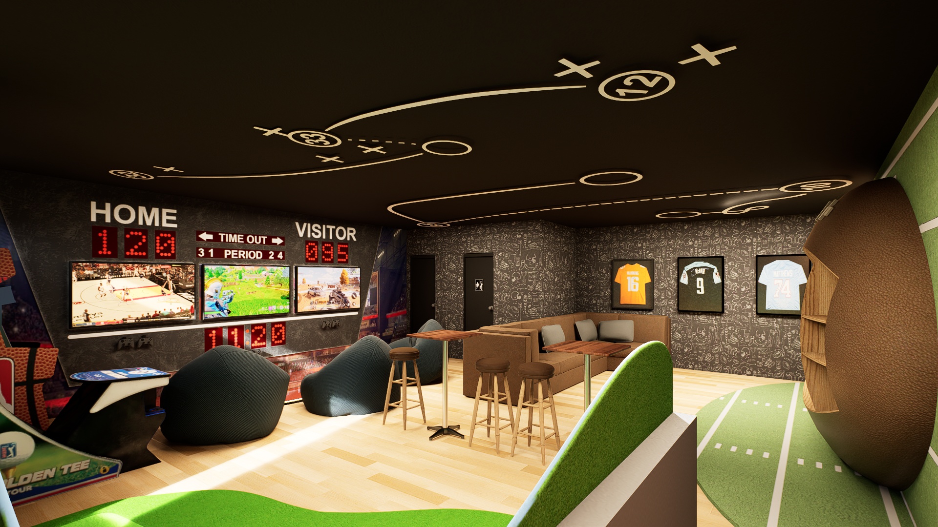 Sports Room Shot 1