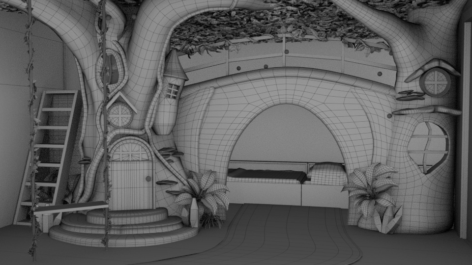 Maya Viewport Wireframe