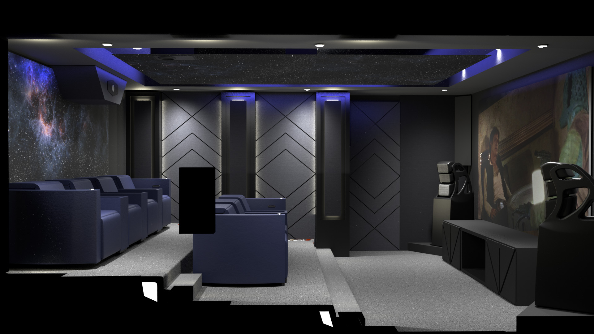 Modern Theater entry view